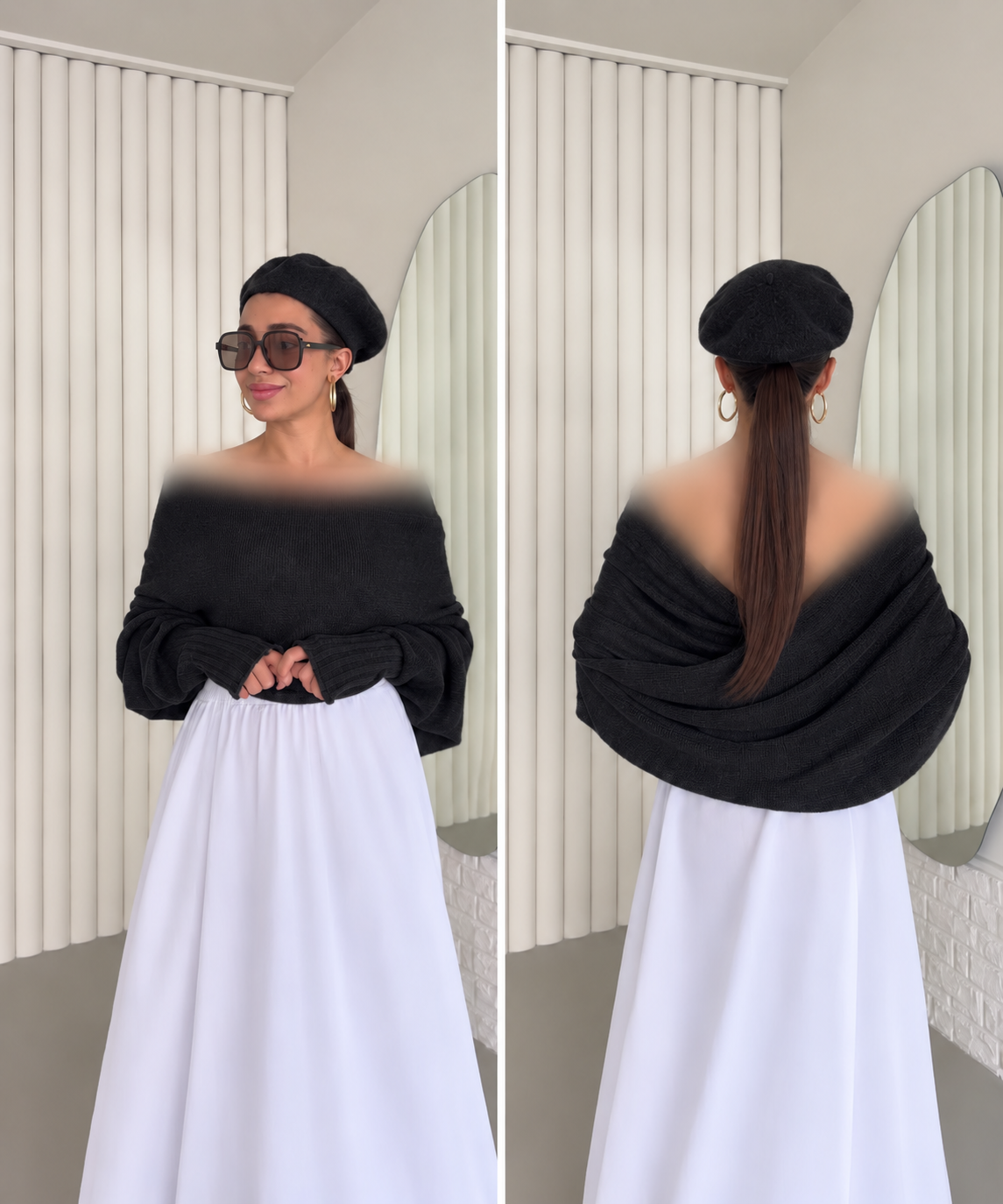 بلوز بافت زنانه ترک - تصویر 3